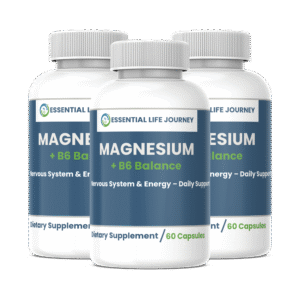 Magnesium + B6 Balance - 3 x 60 Capsules (Max Pack)